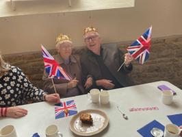 Carers' cafe celebrate King Charles 3rd coronation 2023